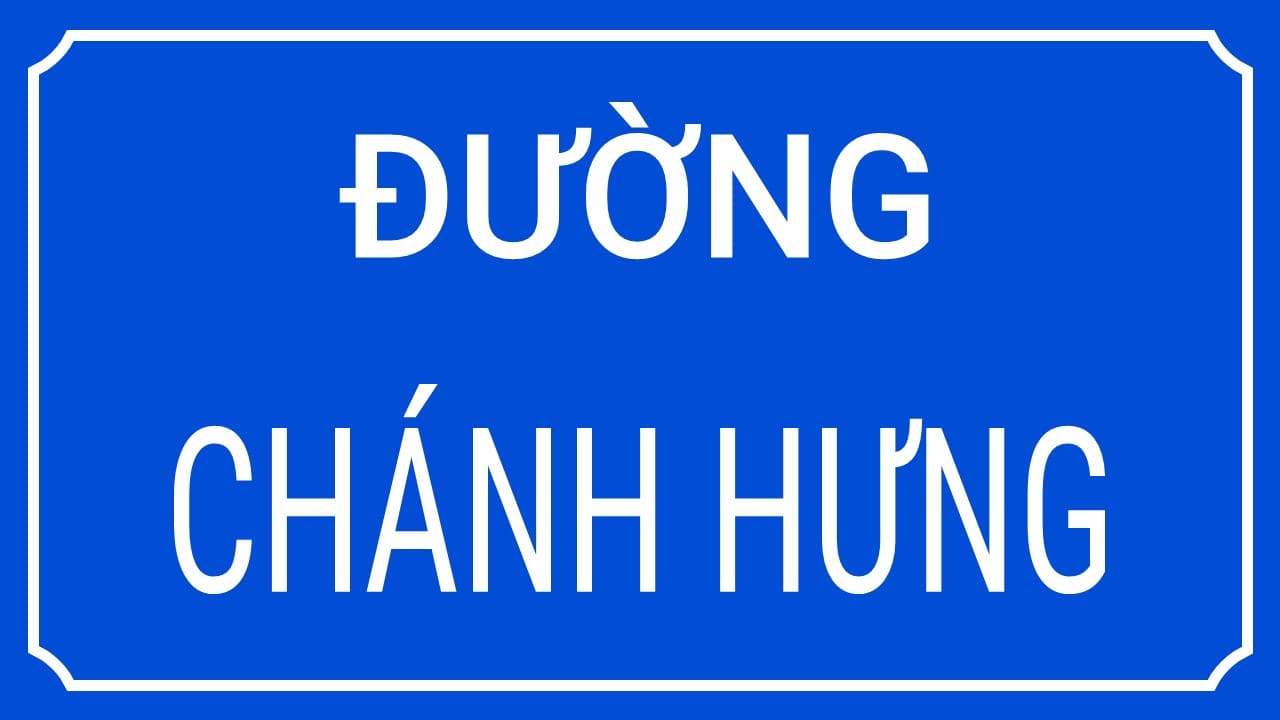 Đường Chánh Hưng - TP. Hồ Chí Minh